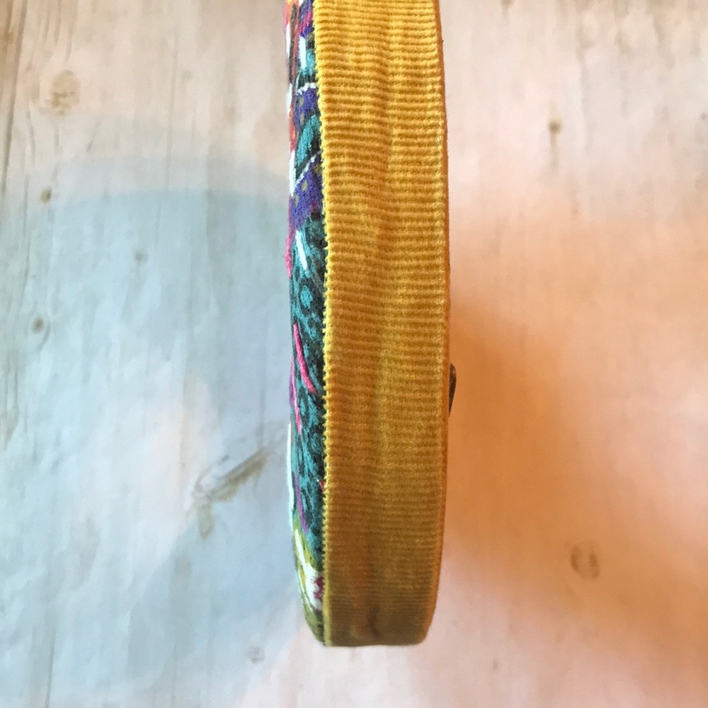Anthropologie Ikat Monogram Wall Hanging - Picture 6 of 11